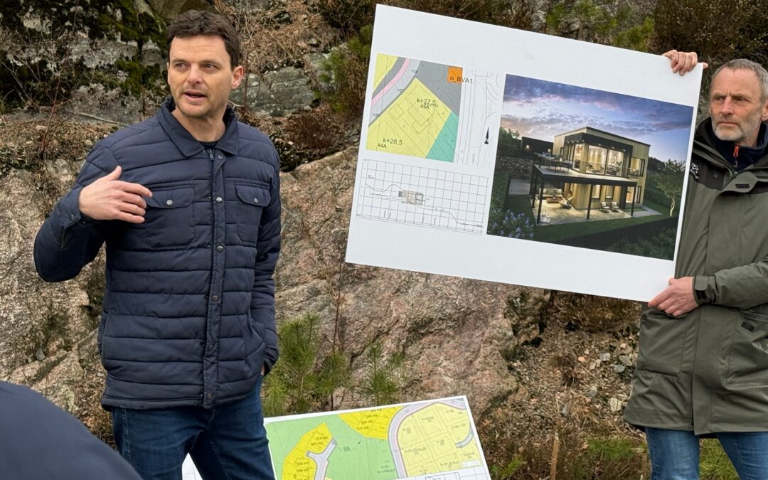 Ausviga – Nytt boligfelt i Søgne.